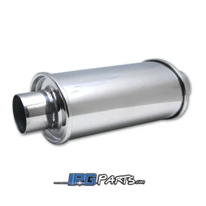 Vibrant Performance Stainless Steel Ultra Quiet Resonator 2.5" Inlet & Outlet - Picture 1 of 1