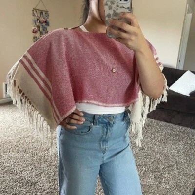 NWOT Handmade Mini Cotton Rebozo From Mexico - Image 1 of 3