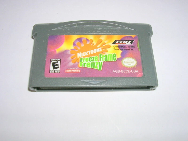 Nicktoons Fatal Frame Frenzy (Game Boy Advance GBA) Original Game - Image 1 of 1