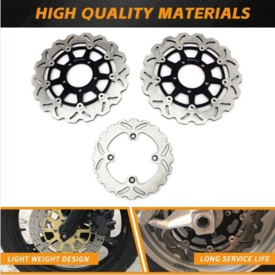 Rotores de freno delanteros traseros para Kawasaki VERSYS 650 07-14 ZX-10R Ninja 1000 04-07 Foto 1 de 4