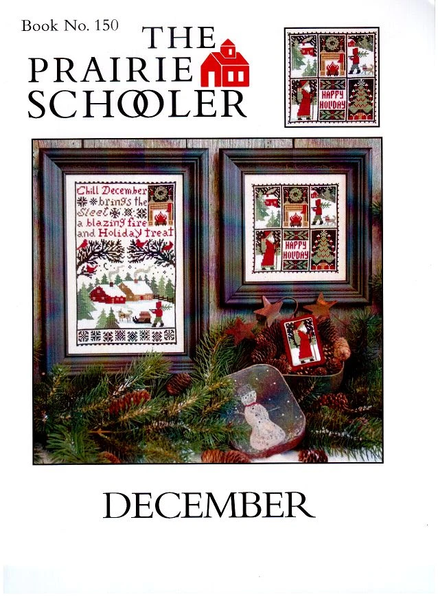 oop The Prairie Schooler cross stitch Book No. 150 December - Image 1 of 1