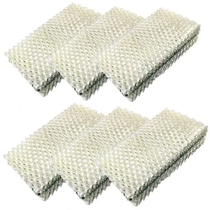 6x HQRP Wick Filters for Emerson MoistAIR Series Humidifier, HDC-411 Replacement - Picture 1 of 7