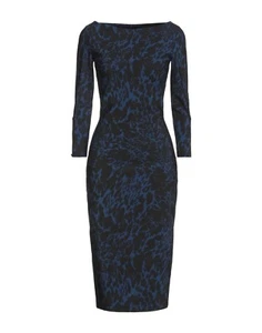 NWT Chiara Boni La Petite Robe Lorne Dress 8U.S./44IT Wilderness Blue MSRP$695 - Picture 1 of 8