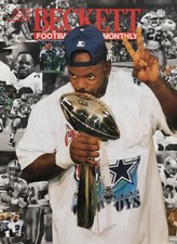 Beckett Football Card Monthly Magazine #49 April 1994 Emmitt Smith Jim Kelly