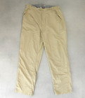Simms Fishing Pants XL Beige Guide Series Nylon Mens Outdoor Stretch Fits 36x33