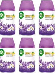 6 x LAVANDA E CAMOMILLA Air Wick Freshmatic Deodorante Confezione Ricarica 250ml - Foto 1 di 1
