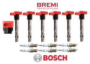 Ignition Coil + Spark Plug Double Platinum OEM (6set) for Audi Porsche VW 3.0L - Picture 1 of 1