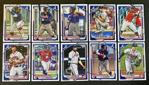 2024 Topps Bowman Paper Base and Prospect Team Set - Atlanta Braves - Picture 1 of 1