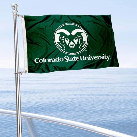 Colorado State University CSU Boat and Golf Cart Flag Cover