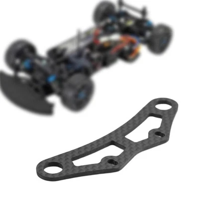 Carbon Fiber Front Bumper Ersatzteile Stoßstange Halterung für 1: 10 RC Auto - Bild 1 von 4