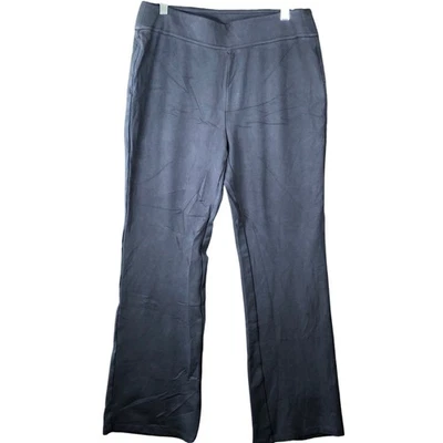 Soft Surroundings Womens Pants Black Heavy Pull On Boot Elastic Waist Stretch M - Image 1 of 4