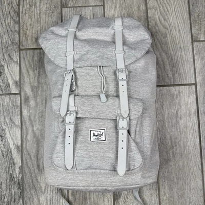 Herschel Little America Backpack Gray Inner Laptop Sleeve READ DESC/SEE PHOTOS - Image 1 of 4