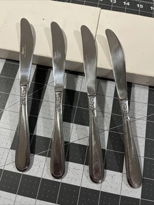 Rogers Perlen Eleganz (4) Tafelmesser Edelstahl Besteck brüniert Korea - Bild 1 von 7