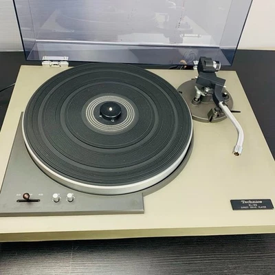 Technics SL-55 Turntable Record Player Direct Drive Vintage Operation confirmed - Image 1 of 4