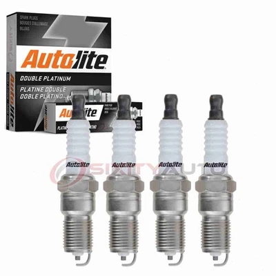 4 pc Autolite Double Platinum Spark Plugs for 1983-1988 Ford Ranger 2.0L du - Image 1 of 4