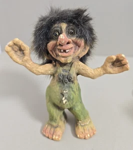 Vintage NYFORM TROLL Figur 031 ORIGINAL NORWEGIAN DESIGN HANDMADE Litauer - Bild 1 von 13