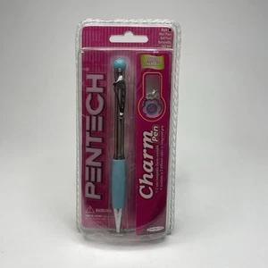NUEVO De colección Y2K 2005 Jakks Teal Pentech Charm Pluma Retro Kidcore Regalo Bling Años 90’s - Imagen 1 de 6