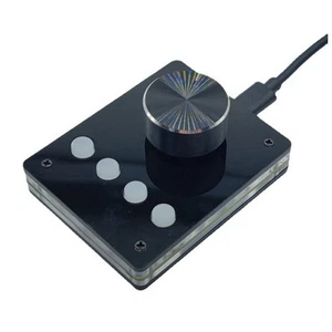 1 Set USB Knob Custom Keyboard (Small White Button) D9T29210 - Picture 1 of 8