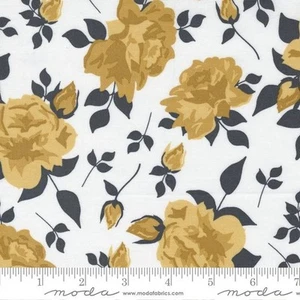Moda  Midnight In The Garden Cotton Fabric Vintage Roses   Sold By The Yard  - Picture 1 of 2