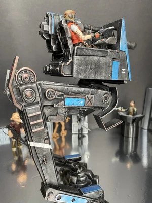 Andor Star Wars Doctor Aphra AT DT Máquina de Guerra Serie Negra Imperio Coleccionable Foto 1 de 4