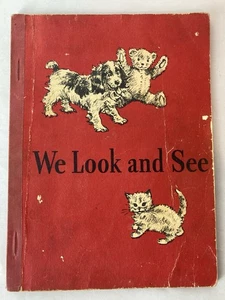 We Look and See 1940 Paper back book - Imagen 1 de 12