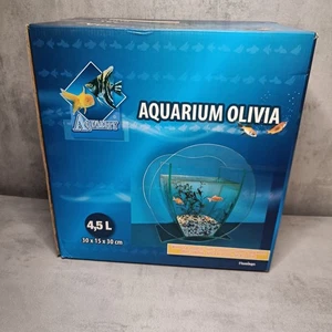 Fish Tank 30 x 15 x 30cm 4.5L Aquarium Olivia - Picture 1 of 6