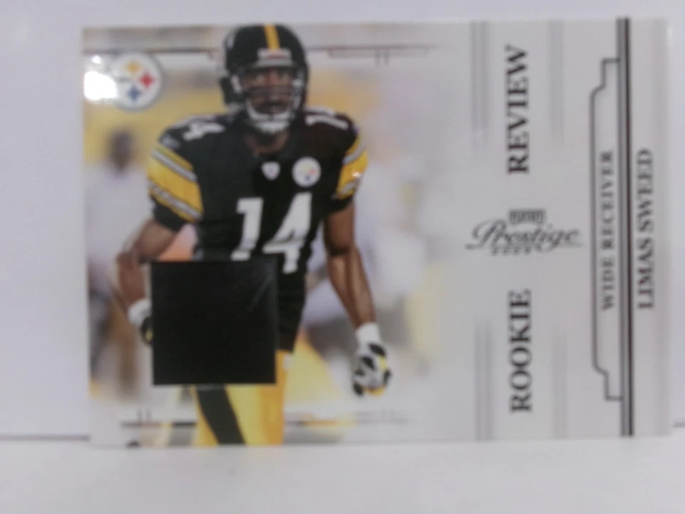 2009 Playoff Prestige Rookie Review Materials Limas Sweed #38 - Image 1 of 2