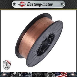 Baustahl MIG Schweißdraht 11 Pfund Rolle 1 Stück ER70S-6,030 Zoll (0,8 mm) - Bild 1 von 8