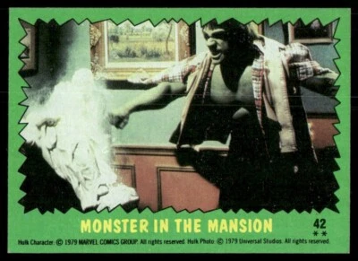 The Incredible Hulk 1979 TV Show Topps Card #42 (NM) - Image 1 of 2
