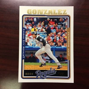 2005 Topps #188 Juan González Kansas City Royals - Imagen 1 de 2