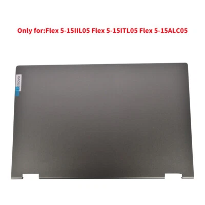 NEW 15.6" LCD Back Cover For lenovo ideapad flex 5 15iil05 5-15ITL05 5CB0Y85681 - Image 1 of 4