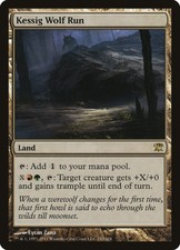 MTG X1: Kessig Wolf Run, Innistrad, R, Moderate Play