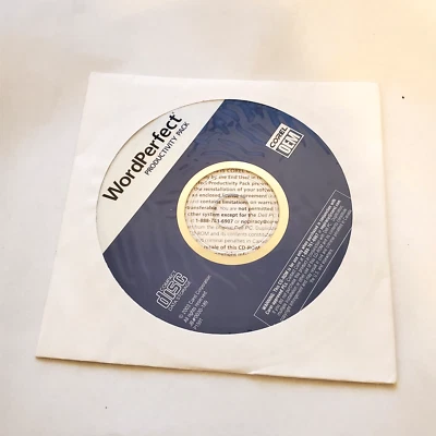 Corel WordPerfect Productivity Pack 2003 PC CD ROM OEM Windows Word Perfect - Image 1 of 4