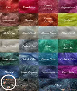 Paquetes de 3 x 10 g de fibras Angelina (fibras adhesivas al calor) - 21 colores, fieltro, pesca con mosca - Imagen 1 de 52