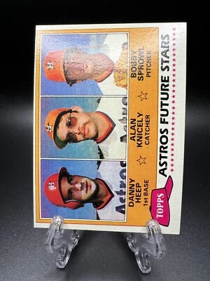 1981 Topps - Future Stars Danny Heep, Alan Knicely, Bobby Sprowl #82 (RC) - Image 1 of 2