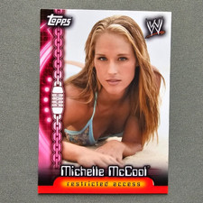2006 WWE Topps Insider Restricted Access Michelle McCool Wrestling Card Divas