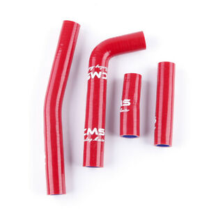 Silicone Radiator Hose Kit Red for Yamaha WR400F YZ400F WR426F YZ426F 1998-2002