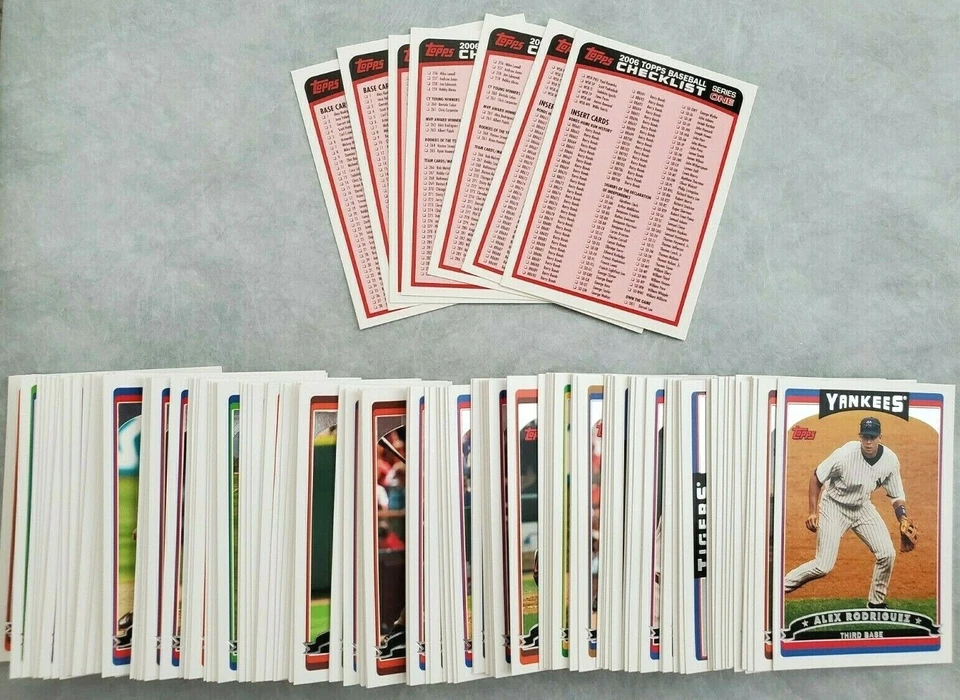 2006 Topps Baseball Card Singles - Complete Your Set 1-330 - Image 1 of 1