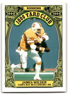 1986 Topps #7 James Wilder 1000 Yard Club - Picture 1 of 2