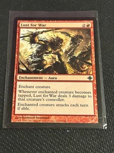 Magic the Gathering Rise of the Eldrazi Lust for War - Picture 1 of 2