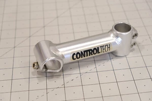 ControlTech 1" Threadless Bike Stem 25.4x120mm Silver Aluminum Made in USA - Picture 1 of 6