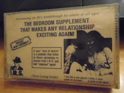 SEALED RARE PROMO I.R.S. comp CASSETTE TAPE Alarm WALL OF VOODOO Wiedlin go-go's - Image 1 of 2