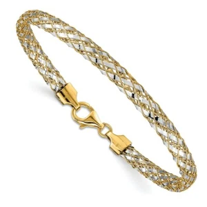 14k 14kt Two-tone W - Picture 1 of 2