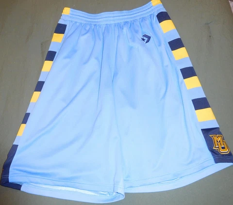CONVERSE MARQUETTE UNIVERSITY LITE BLUE BASKETBALL SHORTS MENS SIZE L LARGE NIKE Cover