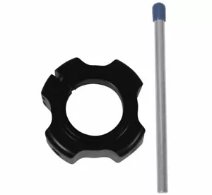 HONDA TRX400EX,TRX 400EX 450R TRX450R BILLET ALUMINUM DOUBLE AXLE LOCK NUT BLACK - Picture 1 of 1