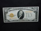 1928 Gold Certificate $10 Dollar Bill - High Grade - Free Shipping