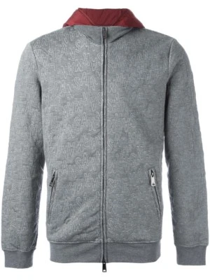 NWT Armani Jeans Hoodie Sweatshirt Mens XL Grey - Image 1 of 4