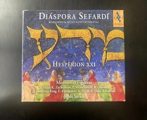 Hesperion XXI Diaspora Sefardi Romances & Musica Instrumental CD - Imagen 1 de 2