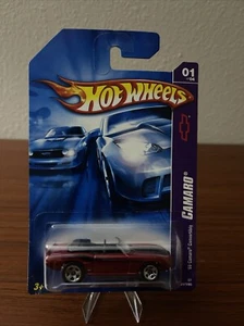 Hot Wheels 41/180 Camaro 1/4 '69 Camaro Cabrio 2007 Rosso Cromato Pr5 - Foto 1 di 4