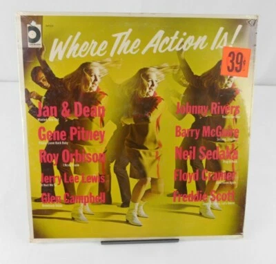 SEALED TOP POP GREATS VARIOUS ARTISTS LP VINYL RECORD *QUICK SHIP* - Image 1 of 2